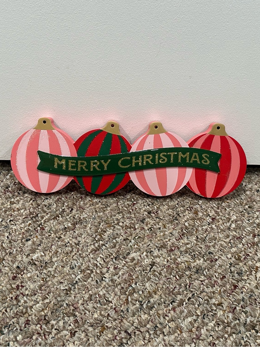 Merry Christmas wooden sign
